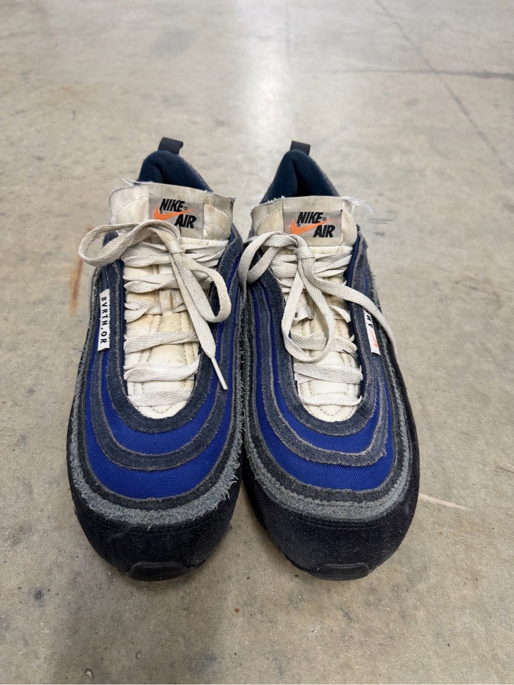 Nike Air Max 97 Men’s Blue & Gray Layered Sneakers